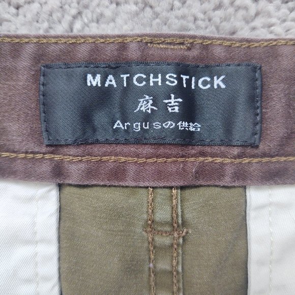 Matchstick olive green pants - Picture 5 of 6